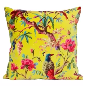 Paradise Velvet Cushion Aracia, Aracia / 50 x 50cm / Polyester Filled