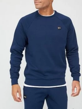 Urban Armor Gear Rival Fleece Crew Sweatshirt - Navy/White