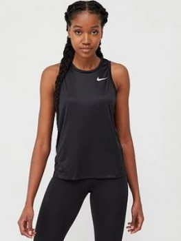 Nike Running Miler Tank - Black