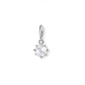 Thomas Sabo White Rock Crystal April Birthstone Charm 1790-197-14