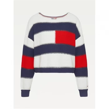 Tommy Jeans Stripe Knit Jumper - MULTI YAP