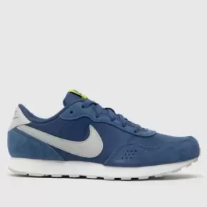 Nike Navy & Grey Md Valiant Girls Youth Trainers