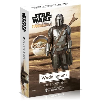 Waddingtons Number 1 Playing Cards - Star Wars: The Mandalorian Edition