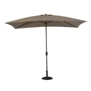 Sturdi 3m x 2m Aluminium Parasol (base not included) - Taupe