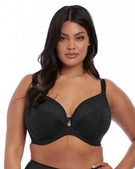 Elomi Mia Plunge Wired Black Bra