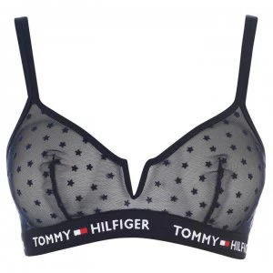 Tommy Bodywear Mesh Star Triangle Bralette - Navy Blazer 416