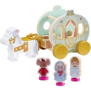 Disney Princess Wooden Cinderella's Pumpkin Playset