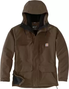 Carhartt Super Dux Bonded Chore Jacket, brown Size M brown, Size M