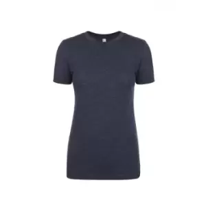 Next Level Womens/Ladies Tri-Blend T-Shirt (S) (Vintage Navy)