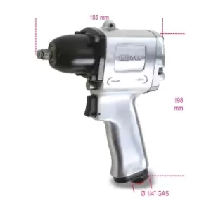 Beta Tools 1924B 3/8" Drive Compact Reversible Air Impact Wrench 019240021