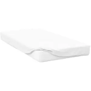 Belledorm 200 Thread Count Egyptian Cotton Deep Fitted Sheet (Single) (White) - White