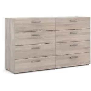 Furniture To Go - Pepe Wide Chest of 8 Drawers (4+4) in Truffle Oak - Truffle Oak