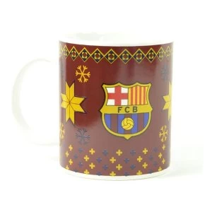 FC Barcelona Christmas 11oz Boxed Mug