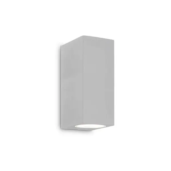 Up 2 Light Outdoor Up Down Wall Lamp Grey IP44