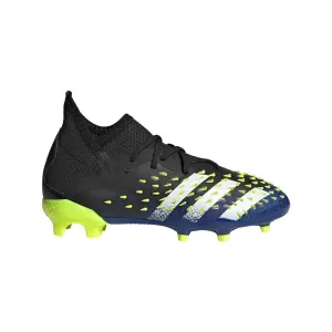 Adidas Predator 20.4 Firm Ground Football Boots - Black/Yellow