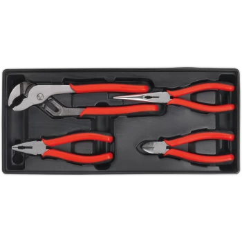 Sealey 4 Piece Plier Set in Module Tray