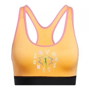 adidas Love Unites Believe This 2.0 Graphic Bra Wo - Hazy Orange