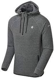 Dare 2B Grey 'Forgo' Half Zip Hooded Fleeces - S