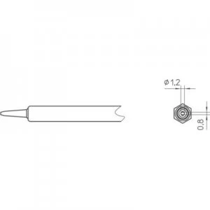 Weller NT K Soldering tip Chisel-shaped Tip size 1.2mm Content