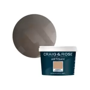 Craig & Rose Tempered Bronze Metallic Effect Mid Sheen Wall & Ceiling Topcoat Special Effect Paint, 250Ml