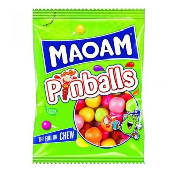 Maoam Pinballs Share Size Bag 140g Pack of 12 540730