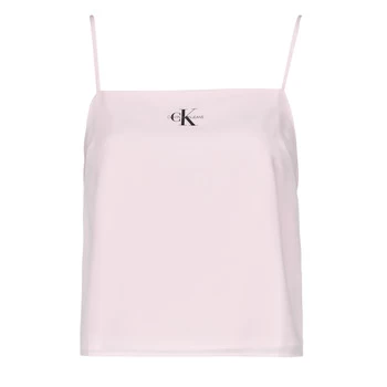 Calvin Klein Jeans MONOGRAM CAMI TOP womens Blouse in Pink - Sizes S,M,L,XL