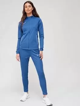 Nike Academy 21 Dry Womens Tracksuit - Blue/White Size XS Women