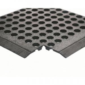 Slingsby Rubber Worksafe Mat Black 312476 Pack of 3