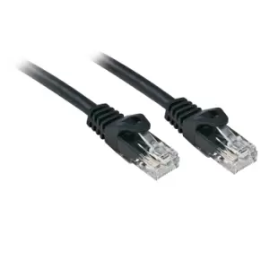 Lindy Rj45/Rj45 Cat6 3m networking cable Black U/UTP (UTP)