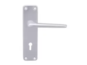 Eclipse 39913 SAA 2000 Series Lever Lock Set Fire Rated Satin Aluminium