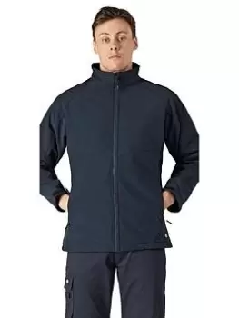 Dickies Softshell Jacket - Navy Blue, Navy Blue, Size S, Men