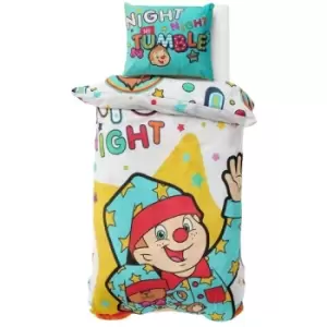 Childrens/Kids Night Night Duvet Cover Set (Toddler) (White/Yellow/Red) - Mr Tumble