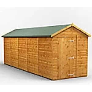 Power Garden Shed 206PAW Golden Brown 20x6