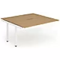 dynamic Computer Desk Evolve Plus BXT14OAKW Oak 1400 mm x 1600 mm x 730 mm