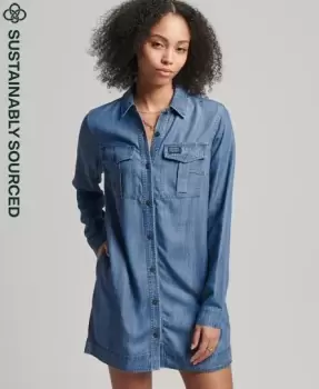 Superdry Vintage Oversized Shirt Dress