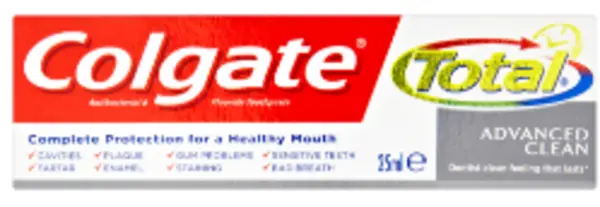 Colgate Total Advanced Clean Toothpaste 25ml