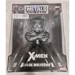 Wolverine Raw Metal LC Exclusive Marvel Comics Metals Diecast Mini Figure