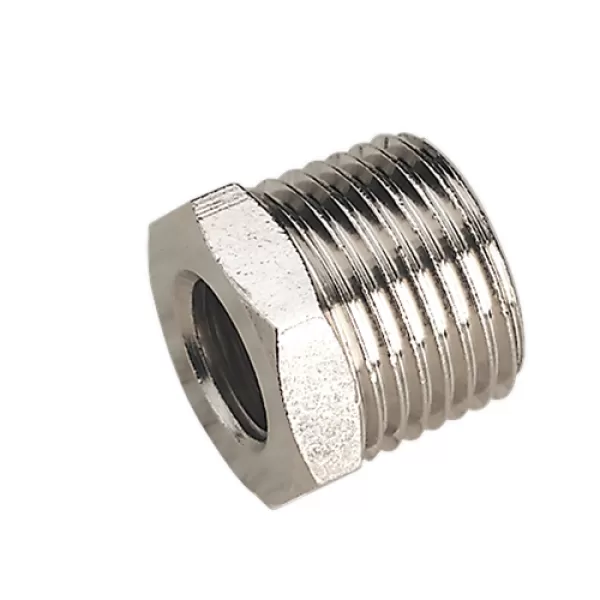 Sealey SA1/1214F Adaptor 1/2BSPT Male to 1/4BSP Female