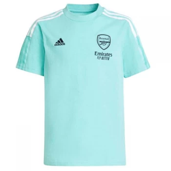 adidas Arsenal T Shirt 2021 2022 Junior - Mint