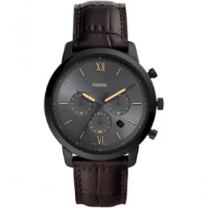 Fossil Neutra Chrono Brown Leather Watch