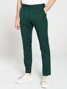 Selected Homme Structured Trousers - Green