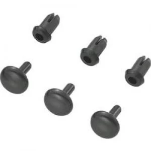 Expanding rivet Hole 3mm Black KSS SRR 355K