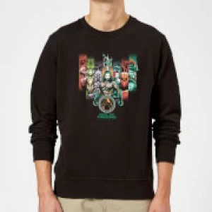 Aquaman Unite The Kingdoms Sweatshirt - Black - 5XL