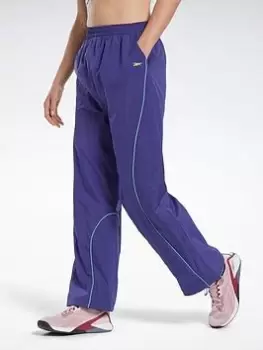 Reebok Les Mills Woven Joggers - Purple, Purple, Size S, Women