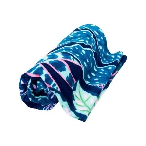 Sass & Belle Variegated Leaves Beach Towel