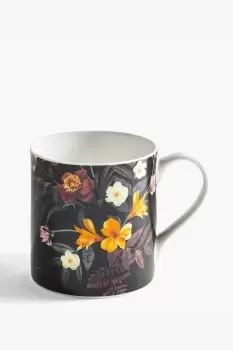 Isola Black Bone China Mug