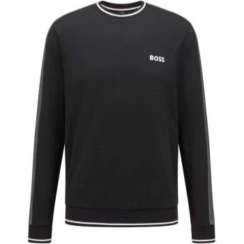 Boss Tracksuit Crew Sweatshirt - Black