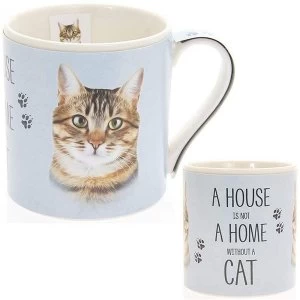 Fine China Tabby Cat Mug By Lesser & Pavey