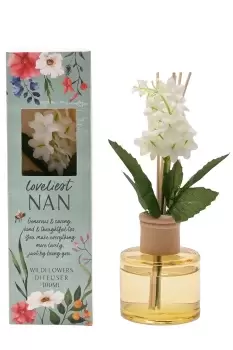 The Cottage Garden Loveliest Nan Diffuser - Clear