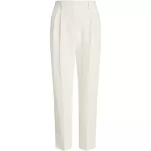 Tommy Hilfiger Elevated Linen Tapered Pant - White